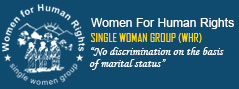 WOMEN FOR HUMAN RIGHTS, single women group (WHR)